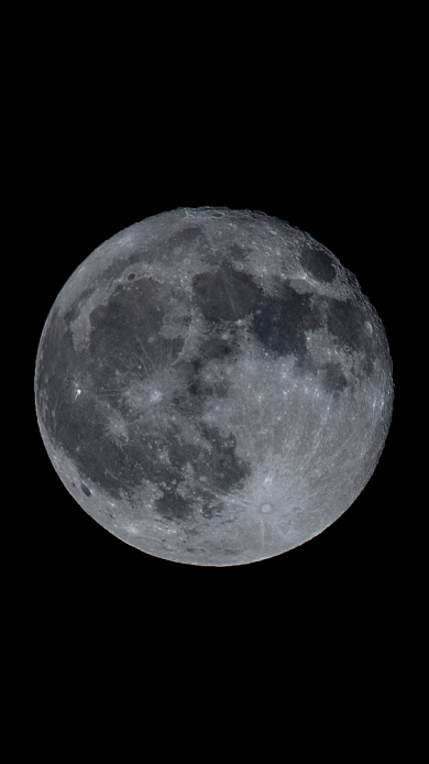 高清摄影月球细节近照手机壁纸海报背景