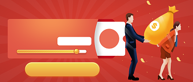 工资理财培训指南优惠券公众号首图背景