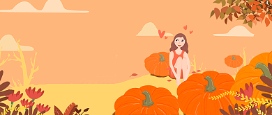 秋季立秋手机首图背景