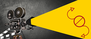 五部贺岁片你看好哪一部卡通手绘手机首图背景