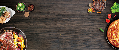 西餐美食首图背景