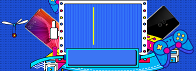 新品耳机海报banner背景