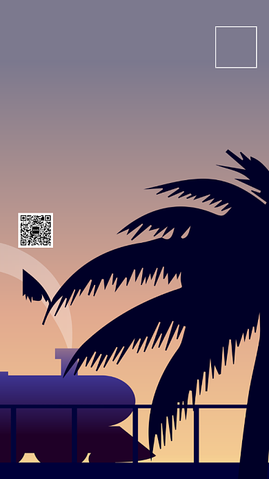 创意插画世界再大也要回家春运手机海报背景