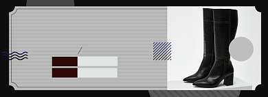 长靴淘宝电商banner图背景