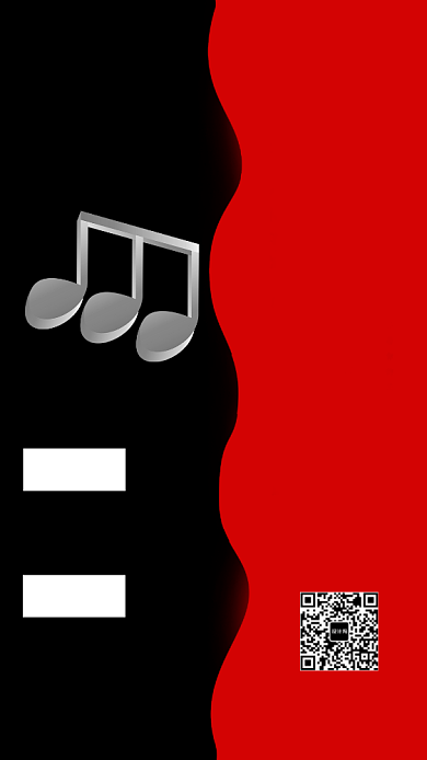 音乐培训班音符招生宣传手机海报背景