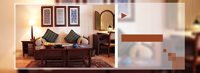 至简至美原木生活家具淘宝banner背景