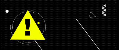 黑色通知严肃感叹号公众号首图背景