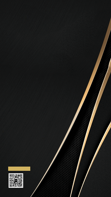 黑金商务风金融职场课程手机海报背景