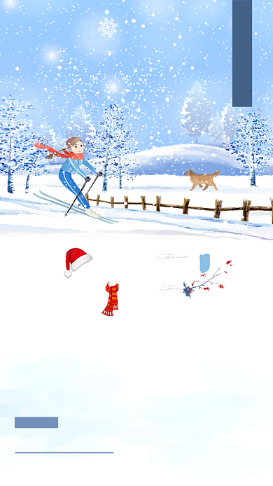 降温了注意穿衣保暖手机海报背景