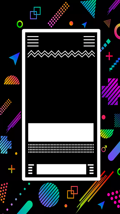 黑色炫酷开业大酬宾宣传海报背景