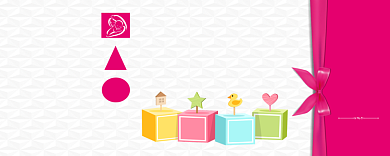 母婴优惠券背景