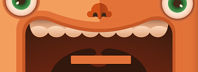 吃货节淘宝电商banner图背景