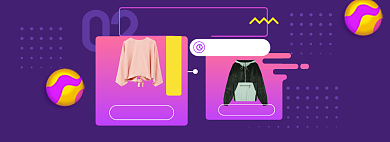 双11返场海报狂欢banner背景