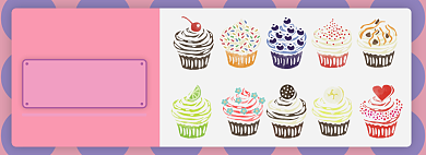 冬季甜点电商淘宝banner图背景