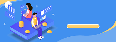 网课淘宝店电商banner图背景