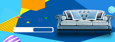 淘宝家居首页banner全屏海报背景