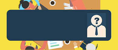 黄色卡通best优秀员工评选公众号首图背景