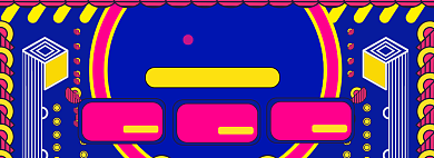 外卖狂欢海报banner背景