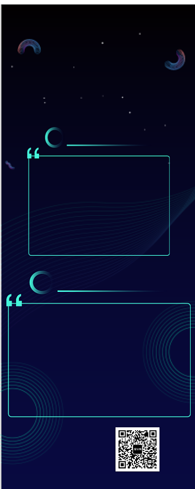 科技感渐变职业技能培训网课直播长图海报背景