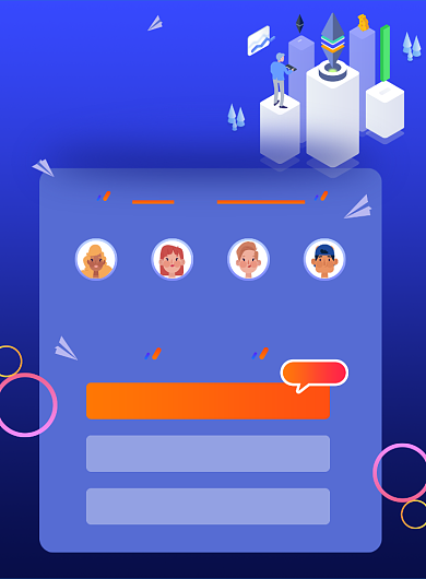 线上直播设计课程宣传印刷海报背景