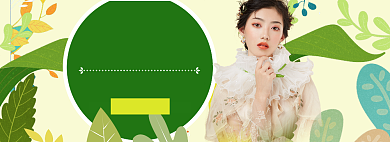 春夏新风尚海报banner背景