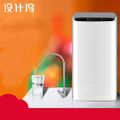 净水器家电科技主图背景