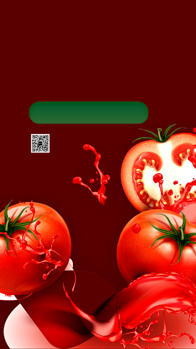 无接触配送手机海报背景