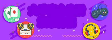 娱乐产品电商淘宝banner图背景