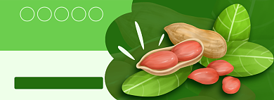 花生电商淘宝banner图背景