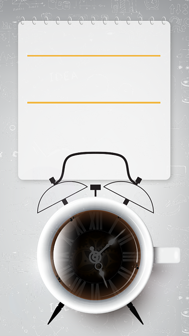 三月你好手机海报背景