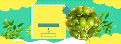 宅家水果安全配送banner背景