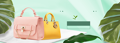 春季上新女包banner背景