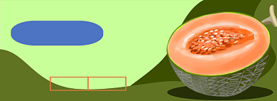 哈密瓜电商淘宝banner图背景