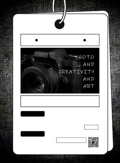 黑色创意时尚摄影展宣传海报背景