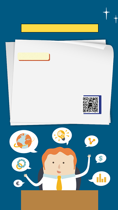 招聘通用手机海报背景