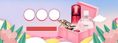 春夏新风尚海报banner背景