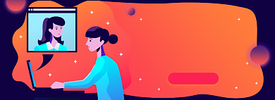 科技摄像头淘宝电商banner图背景