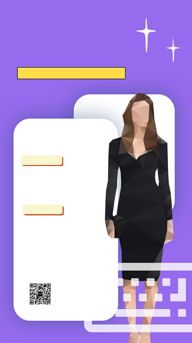 招聘通用手机海报背景