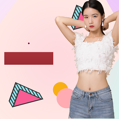 春季女装直通车模板背景
