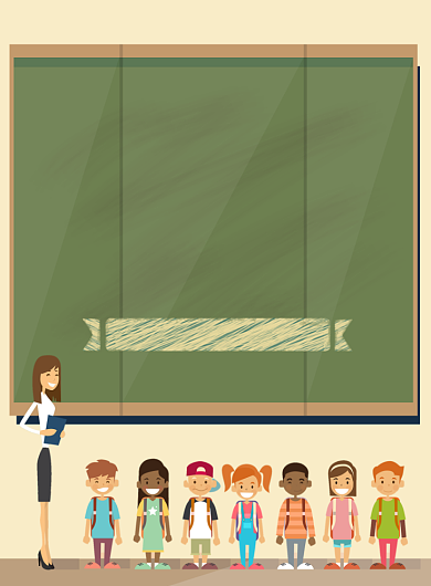 线上教育培训互联网直播印刷海报背景