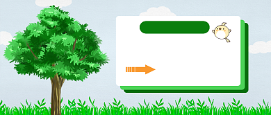 绿色植树节公众号首图背景