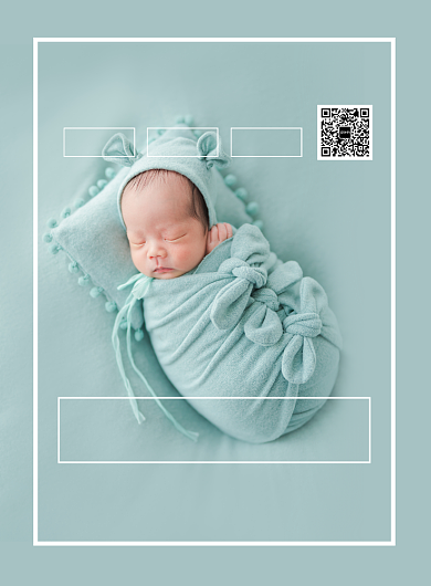 月子会所护理印刷海报背景