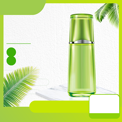 春季美妆上新主图背景