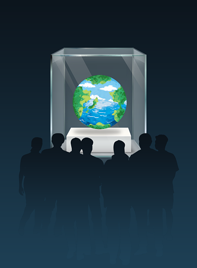 地球一小时熄灯一小时印刷海报背景