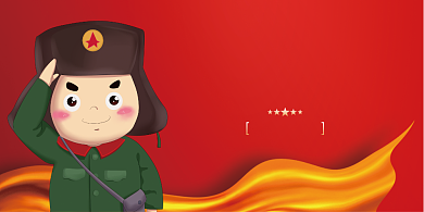 创意卡通学习雷锋纪念日海报背景