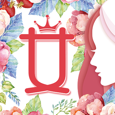 女神节三八妇女节次图背景