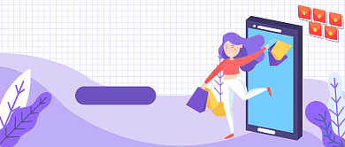 无接触自提购物很安心微信公众号素材图片背景