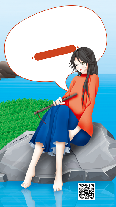 三月你好手机海报背景