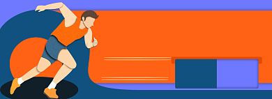 运动专场电商淘宝banner图背景