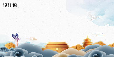 大气坚决打赢疫情防控的人民战争展板背景